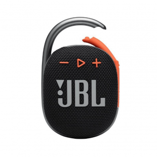 Портативная колонка JBL Clip 4 Black/Orange