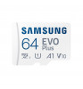Карта памяти microSDXC Samsung EVO Plus 64GB Class 10 White