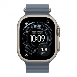 Умные часы Apple Watch Ultra 3 49mm Titanium Case Natural Blue Ocean Band