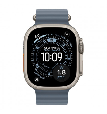 Умные часы Apple Watch Ultra 3 49mm Titanium Case Natural Blue Ocean Band