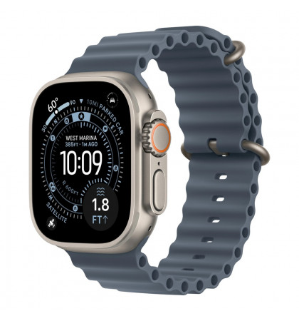 Умные часы Apple Watch Ultra 3 49mm Titanium Case Natural Blue Ocean Band