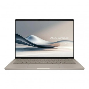 14" Ноутбук Asus Zenbook 14 UX3407QA-QD197W (1920x1200, Snapdragon X X1-26-100 2.97Ghz, 16Gb LPDDR5x, SSD512Gb, Qualcomm Adreno) Beige