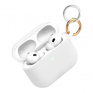 Чехол силиконовый VLP Charm Case для Apple AirPods Pro 3 White