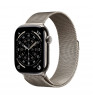 Умные часы Apple Watch Series 11 46mm Titanium Case with Milanese Loop M/L Natural
