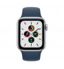 Умные часы Apple Watch SE 44mm Aluminum Case with Sport Band Silver/Blue