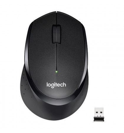 Беспроводная мышь Logitech M330 Silent Plus Black