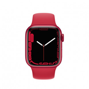 Умные часы Apple Watch Series 7 41mm Aluminium with Sport Band Red
