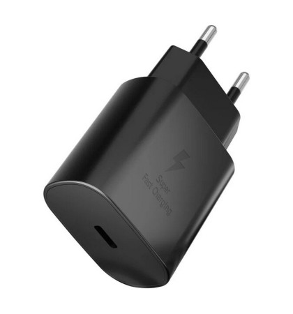 Сетевое зарядное устройство VLP 25Вт USB-C, PD, PPS Black