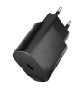 Сетевое зарядное устройство VLP 25Вт USB-C, PD, PPS Black