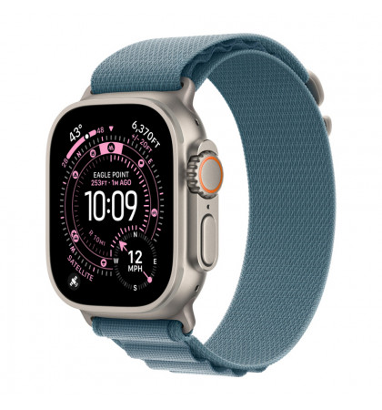 Умные часы Apple Watch Ultra 3 49mm Titanium Case with Alpine Loop M Light Blue