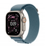 Умные часы Apple Watch Ultra 3 49mm Titanium Case with Alpine Loop M Light Blue