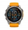 Умные часы Garmin Fenix 8 51mm Amoled Sapphire Gray/Orange