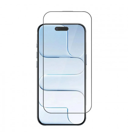 Защитное стекло Borasco Full Glue для iPhone 17 Air Black