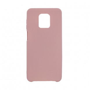 Накладка Soft Touch (Xiaomi Redmi Note 9 Pro) Розовый песок