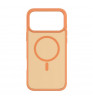 Чехол-накладка Comma Joy Elegant Magnetic Anti-Shock Case(Built-In Touch) для iPhone 17 Pro Max Orange