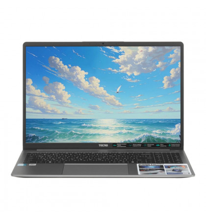 16" Ноутбук Tecno MegaBook K16SAA (1920x1200,Core i5 13420H, 16Gb LPDDR4, SSD1Tb, Intel UHD Graphics) Silver