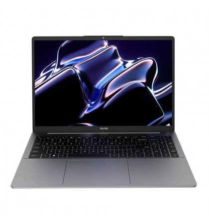 16" Ноутбук Tecno MegaBook K16SDA (1920x1200, Ryzen 5 7430U 2.3Ghz, 16Gb DDR4, SSD512Gb, AMD Radeon Graphics) Gray