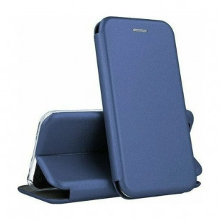 Книжка боковая основа силиконовая (Xiaomi Poco C40) Blue