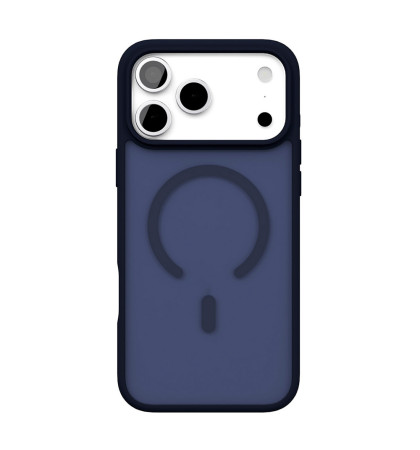 Чехол-накладка VLP Lite Bloom Case with MagSafe для смартфона Apple iPhone 17 Pro Blue