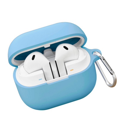 Чехол силиконовый VLP Charm Case для Samsung Buds 3/ 3 Pro Blue