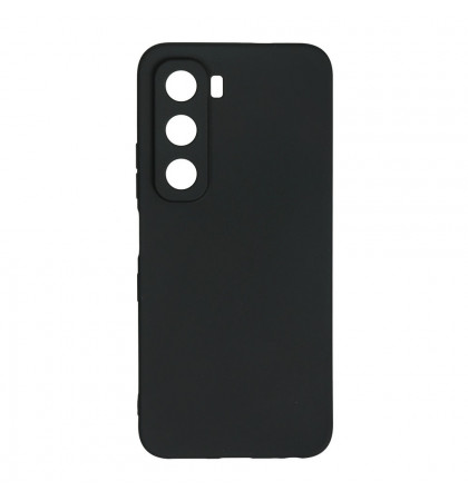 Чехол-накладка Borasco Silicone Case для смартфона Infinix HOT 60/60i Black