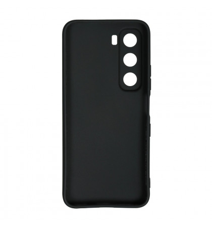 Чехол-накладка Borasco Silicone Case для смартфона Infinix HOT 60/60i Black