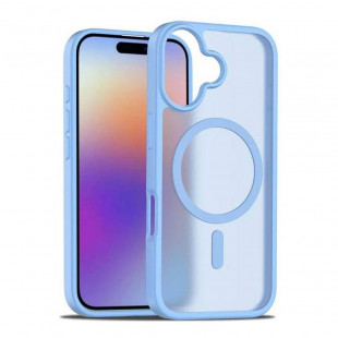Чехол-накладка Devia Pino Series Magnetic ShockProof Case для iPhone 17 Light Blue