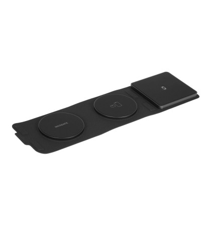 Беспроводное зарядное устройство VLP M-Charge 3in1 MagSafe для Apple Black