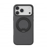 Чехол-накладка Comma Joy Elegant Magnetic 360 Rotating Stand Case для iPhone 17 Pro Black
