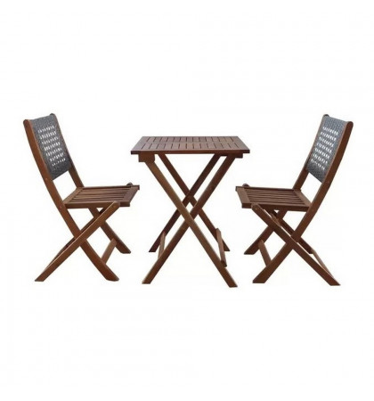 Набор садовой мебели Thinh Phu TP2102.0.3 3 предмета Brown/Gray