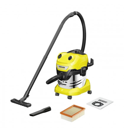 Строительный пылесос Karcher WD 4 S V-20/5/22 Yellow