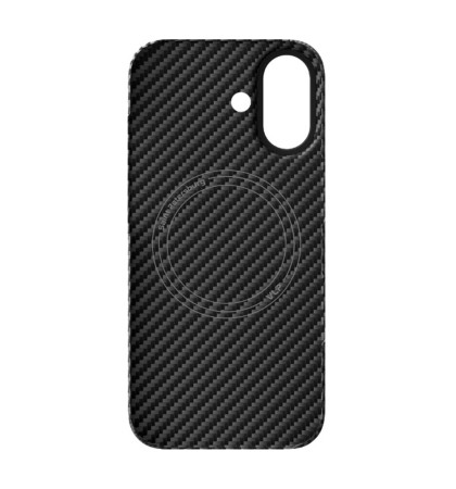 Чехол-накладка VLP Kevlar Case with MagSafe для смартфона Apple iPhone 17 Black