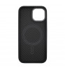 Чехол-накладка Comma Kevlar Series Magnetic Case для iPhone 15 Plus Black