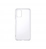 Чехол-накладка 1мм силиконовая (Samsung Galaxy A03s) Прозрачная