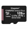 Карта памяти Kingston Canvas Select Plus 128Gb microSDXC UHS-I U1 Black