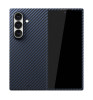 Чехол-накладка VLP Kevlar Сase MagSafe для Samsung Galaxy Z Fold 7 Dark Blue