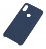 Накладка Soft Touch (Redmi Note 6 Pro) Темно-синий
