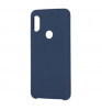 Накладка Soft Touch (Redmi Note 6 Pro) Темно-синий