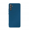 Чехол-накладка VLP Silicone Сase для смартфона Samsung Galaxy A34 5G Dark Blue