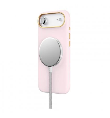 Чехол-накладка VLP Aster Case with MagSafe для смартфона Apple iPhone 17 Air Pink