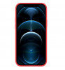 Накладка Soft Touch (iPhone 12 Pro Max) Красный