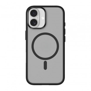 Чехол-накладка Comma Joy Elegant Magnetic Anti-Shock Case(Built-In Touch) для iPhone 17 Black