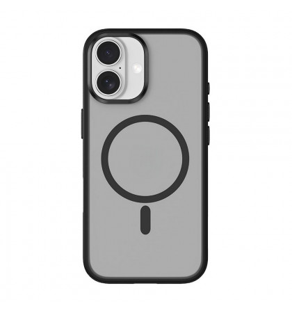 Чехол-накладка Comma Joy Elegant Magnetic Anti-Shock Case(Built-In Touch) для iPhone 17 Black