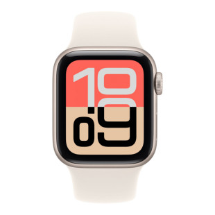 Умные часы Apple Watch SE 3 (2026) 40 mm Starlight Aluminum Starlight Sand Sport Band S/M