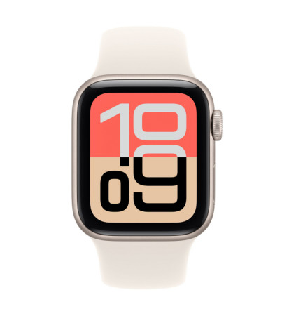 Умные часы Apple Watch SE 3 (2026) 40 mm Starlight Aluminum Starlight Sand Sport Band S/M