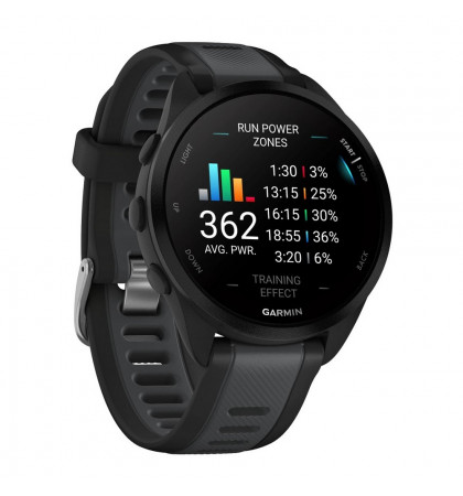 Умные часы Garmin Forerunner 165 Music Black/Slate Gray