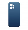 Чехол-накладка Borasco MicroFiber Case для смартфона Xiaomi Redmi Note 12 4G Blue