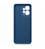 Чехол-накладка Borasco MicroFiber Case для смартфона Xiaomi Redmi Note 12 4G Blue