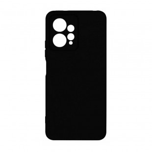 Чехол-накладка Borasco MicroFiber Case для смартфона Xiaomi Redmi Note 12 4G Black