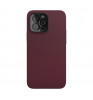 Чехол-накладка VLP Silicone Case with MagSafe для смартфона Apple iPhone 13 Pro Marsala